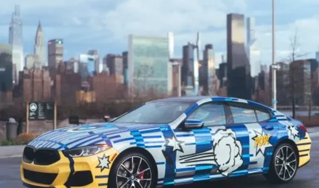 Jeff Koons and BMW Unite to Create the Ultimate Art Car